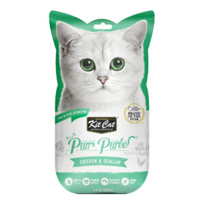 Purr Puree Chicken & Scallop (4 x 15g sachets)