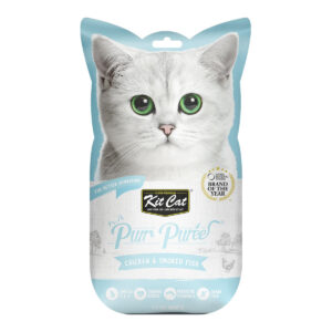 Purr Puree Chicken & Smoked Fish (4 x 15g sachets)