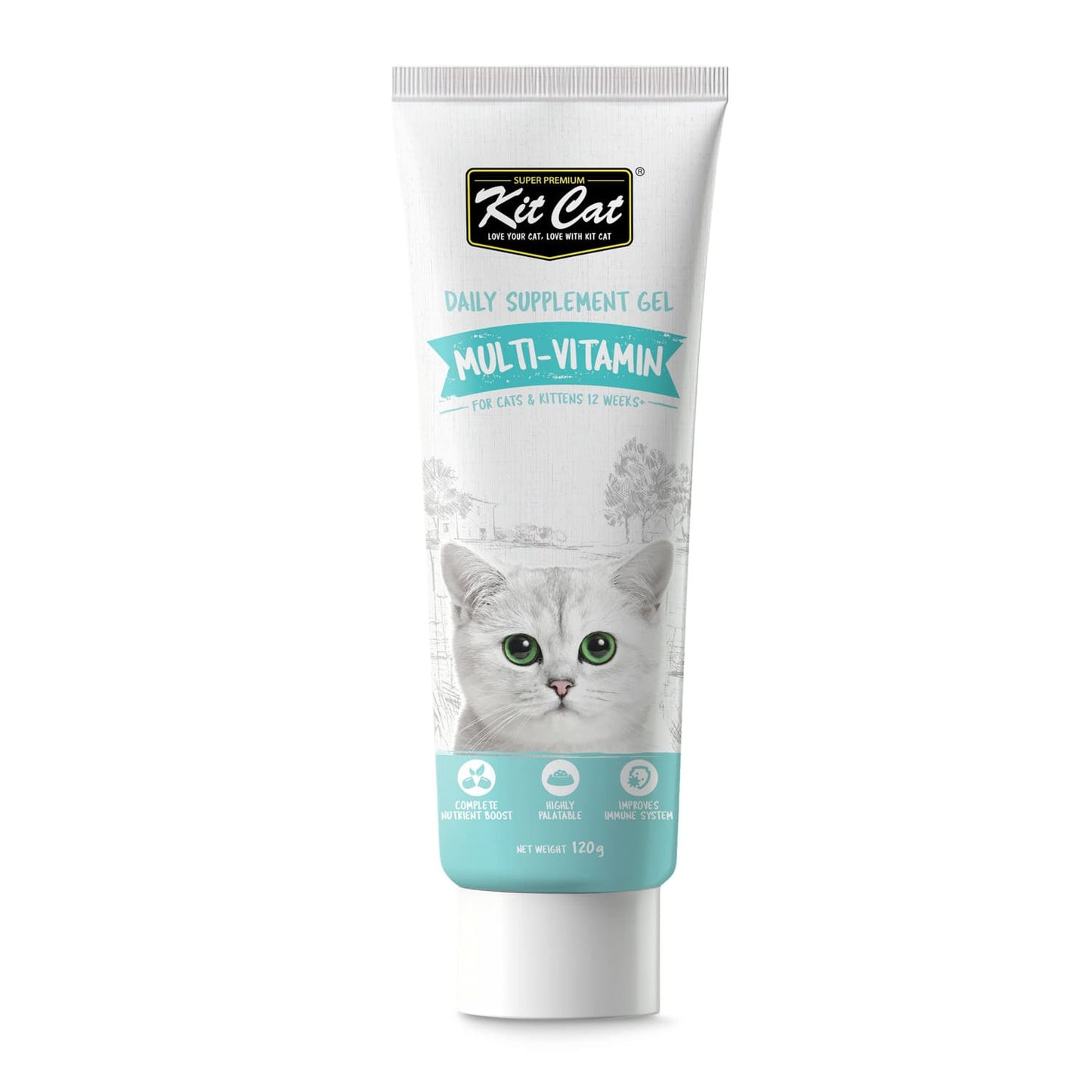 Multi-Vitamin Gel For Cats & Kittens 120g
