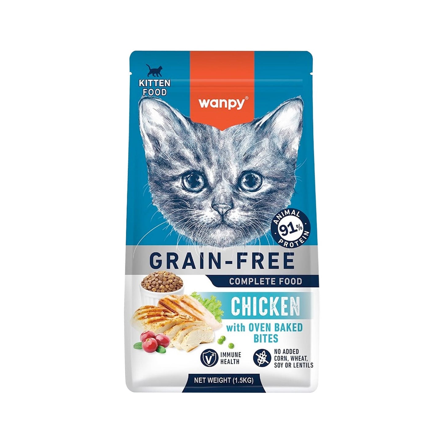 Grain Free Complete Food for Kitten Chicken Recipe 8kg