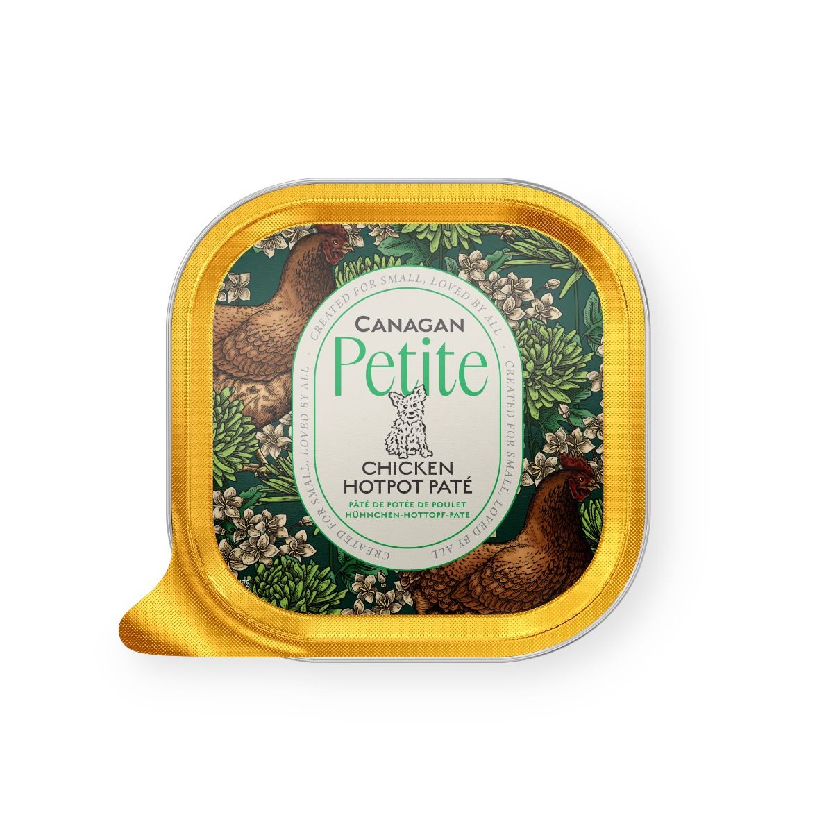 Petite Chicken Hotpot Pate Small Wet Dog Food 100g
