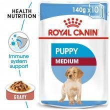 ROYAL CANIN SHN Medium Puppy (10x140g) - My Pooch and Co.