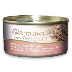 Senior Tuna w/ Salmon in Jelly 70g