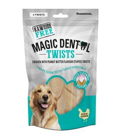 Dental Twists Chicken Dog Treats 120g