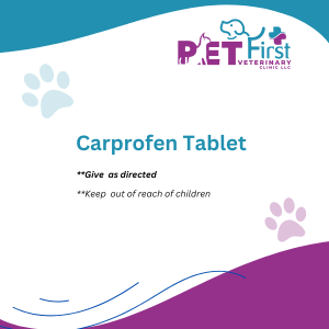 Carprofen tablet