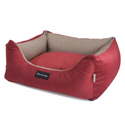 Dreamaway soft RED Dog Bed