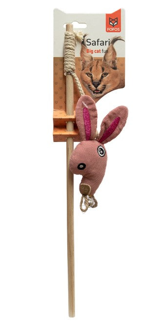 Bunny Cat Wand Cat Toy