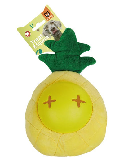 Cute Pineapple Treat Dispensing Dog Toy