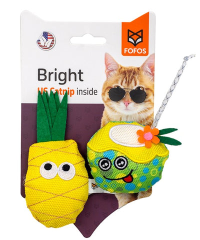 Juice & Pineapple With Catnip Cat Toy