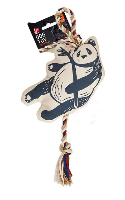 Panda Flossy Rope Dog Toy