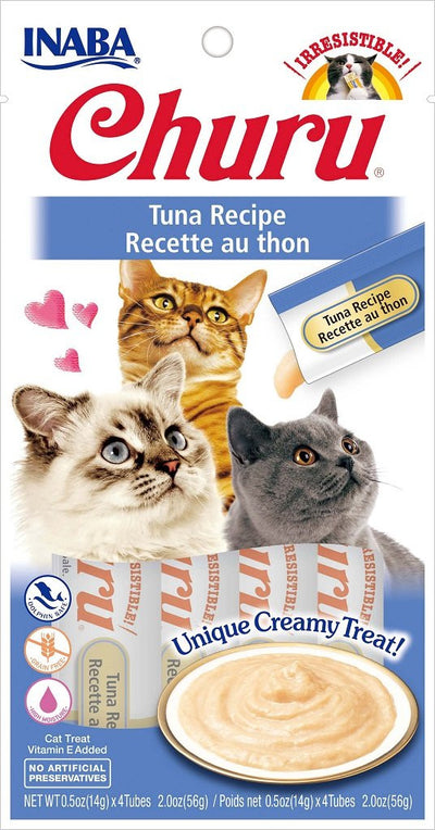 Inaba Churu Tuna Recipe Cat 56g (4 Tubes)