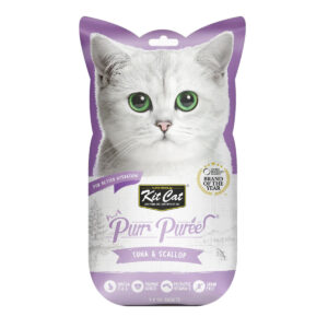 Purr Puree Tuna & Scallop (4 x 15g sachets)
