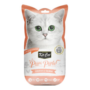 Purr Puree Chicken & Salmon (4 x 15g sachets)