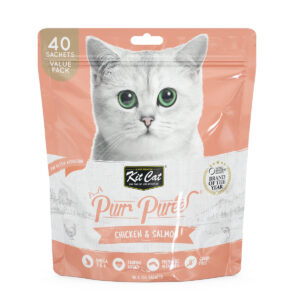 Purr Puree Chicken & Salmon (40 Sachets Value Pack)