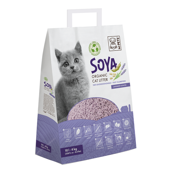 Soya Organic Cat Litter Lavender Scented