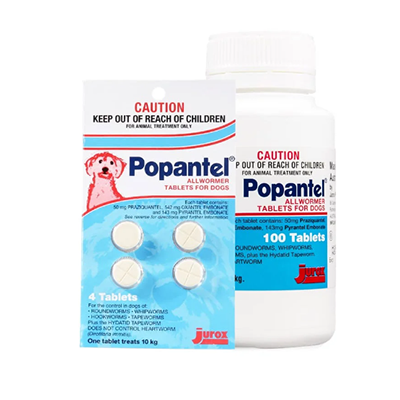 Popantel All Wormer 10kg (1 tablet)