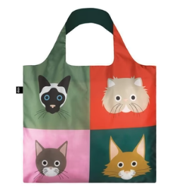 LOQI Stephen Cheetham Cats Bag