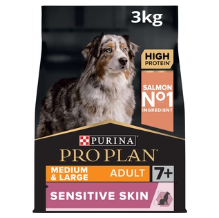 OptiDerma Medium & Large Adult Sensitive Skin 7+ Salmon Dog Dry Food