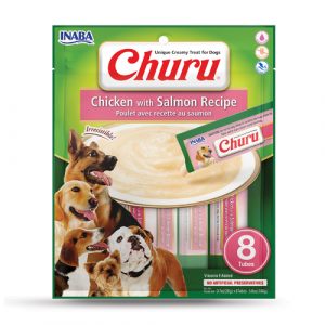 Churu Chicken and Salmon Recipe 8pcs