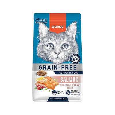 Grain Free Complete Food for Adult Cat Salmon Recipe 8kg