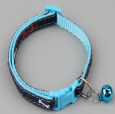 PETS CLUB ADJUSTABLE CAT COLLAR WITH BELL