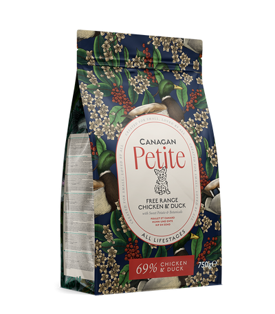Petite Free Range Chicken & Duck Small Dry Dog Food 1.5kg (Copy)
