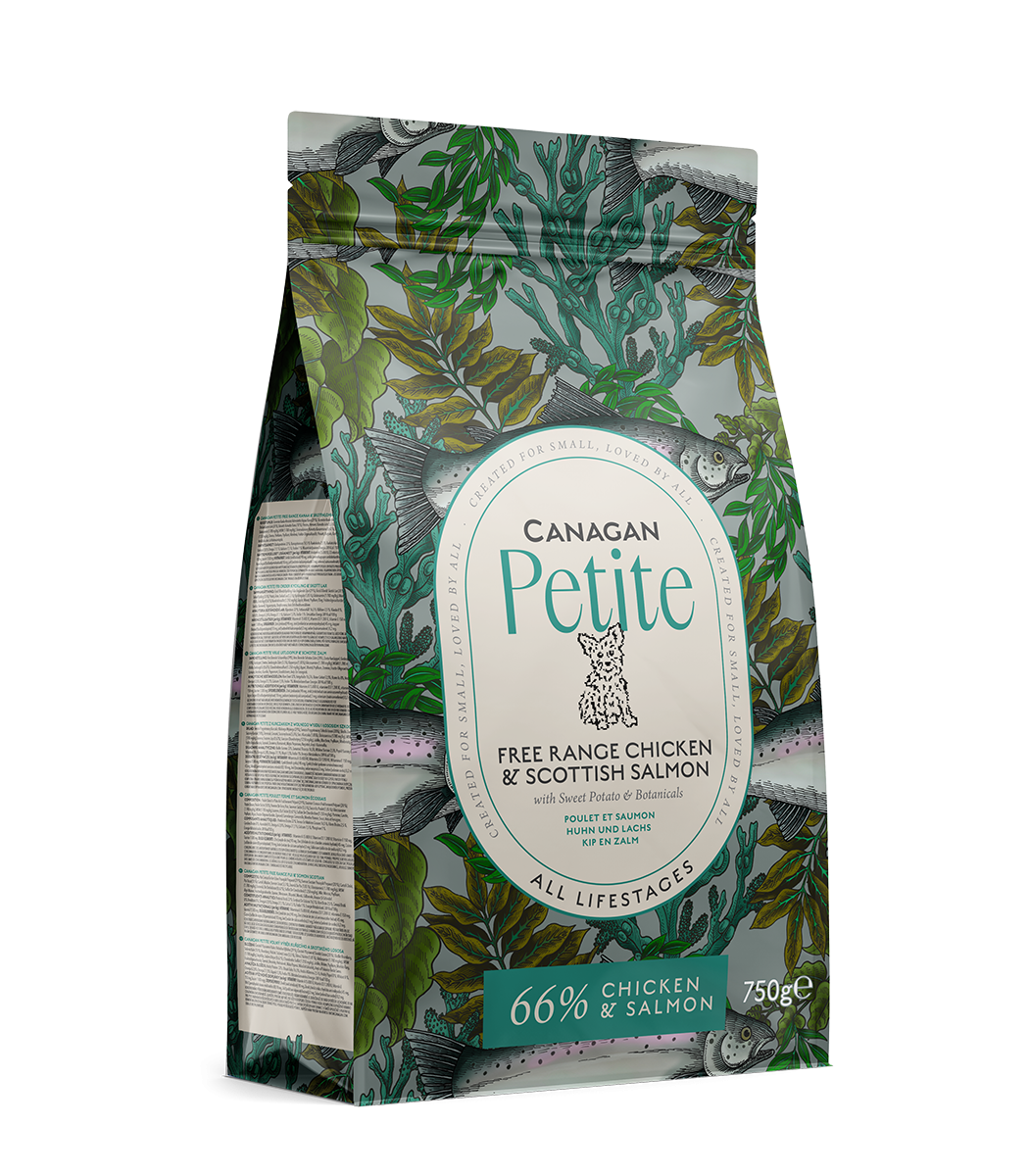 Petite Free Range Chicken & Scottish Salmon Small Dry Dog Food 1.5kg