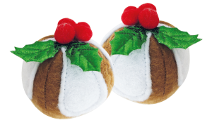 Christmas Cat Pudding (2pcs)