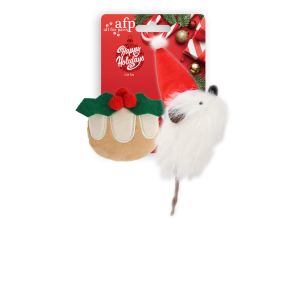 Happy Holiday - 2 pack Misteltoe & Santa Mouse