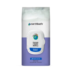 Tushy Wipes, Rosemary & Chamomile Odor-Eating Enzymes & Baking Soda, 100 ct