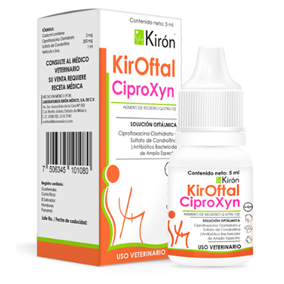 KirOftal CiproXyn 5ml Eye Solution
