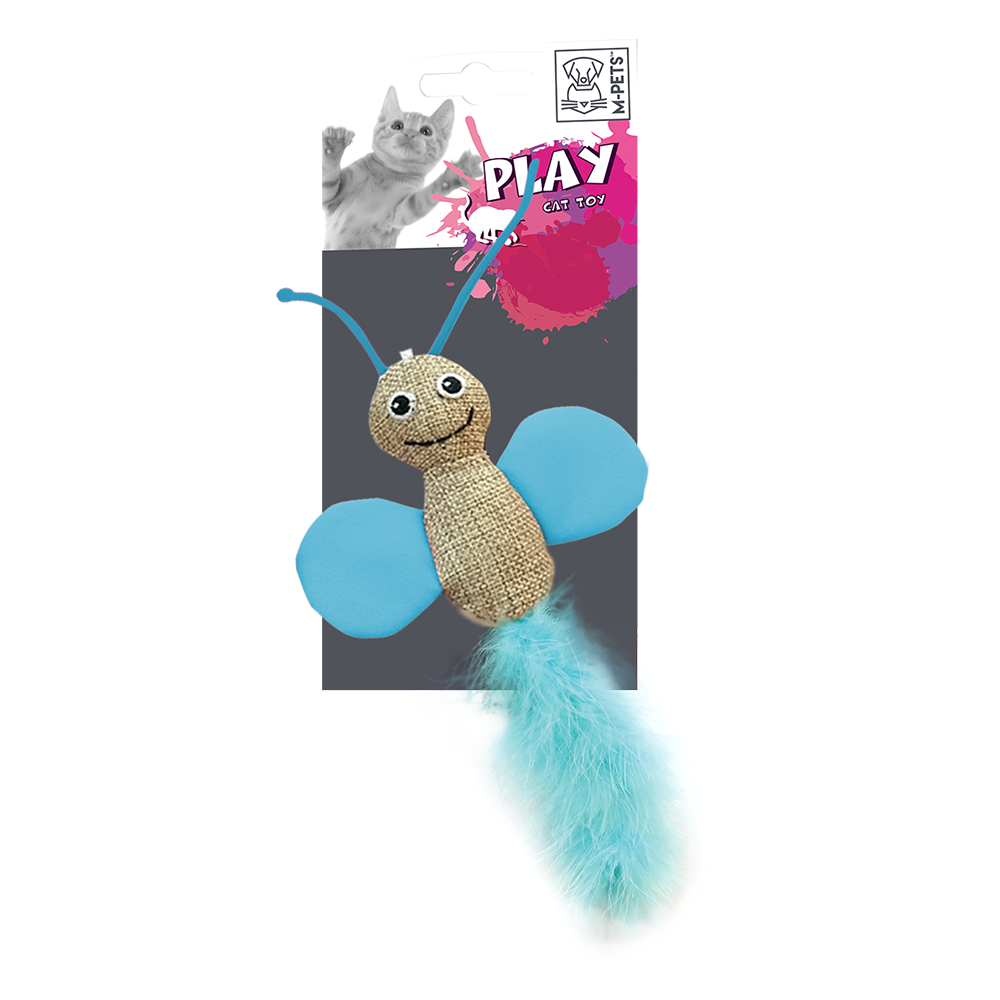 Butterfly Cat Toy Assorted Colors