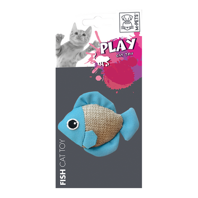 Fish Cat Toy Assorted Colors