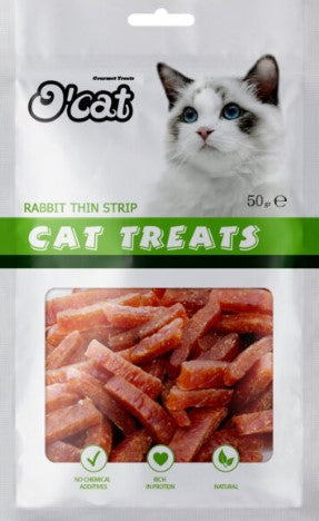 Rabbit Thin Strip Snack 50g