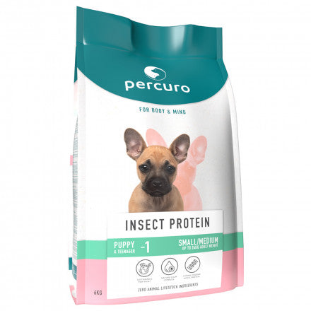 Insect Protein Puppy Small/Medium Breed Dry Dog Food 6kg