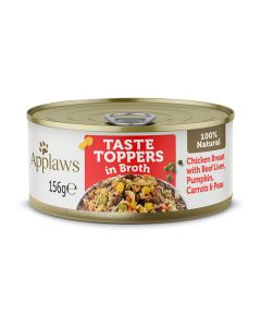 Topper in Broth Chicken with Beef 156g