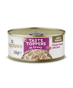 Vets Menu Topper Taste Topper in Gravy Chicken Duck 156g – The Vet Store