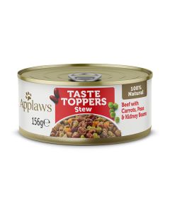 Topper in Stew Beef with Veg Dog 156g