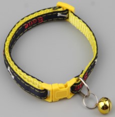 PETS CLUB ADJUSTABLE CAT COLLAR WITH BELL
