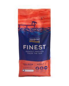 Fish4Dogs Salmon Adult Large Kibble Dog Food - My Pooch and Co.