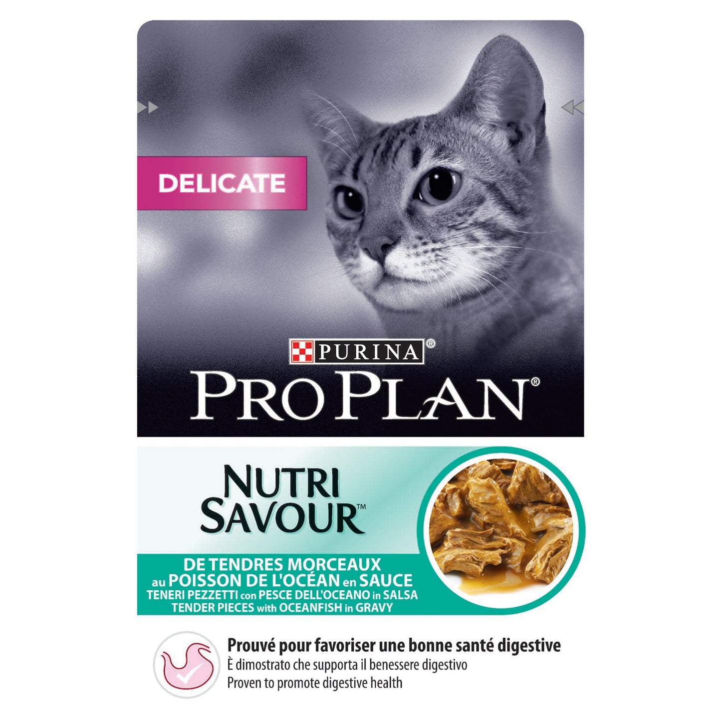 PRO PLAN Wet Delicate Cat with Fish 85g - My Cat and Co.