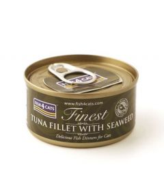 Fish4Cats Tuna Fillet with Seaweed 70g