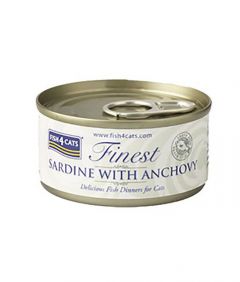 Fish4Cats Sardine with Anchovy 70g