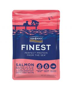 Fish4Dogs Finest Salmon Mousse for Dogs 100g