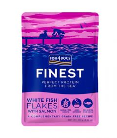 White Fish Flakes with Salmon Wet Food 100g