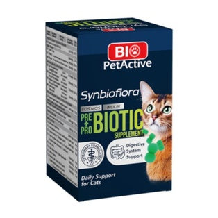 Synbioflora Pre+Probiotics for Cats (60 chewable tablets)