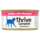 THRIVE Cat Sardine/Mackerel in Gravy 75g - My Cat and Co.