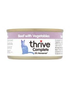 THRIVE Cat Beef with Vegetable 75g - My Cat and Co.