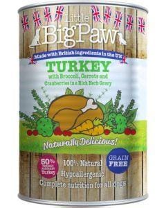 LITTLE BIG PAW Naturally Delicious 390g Tin - My Pooch and Co.