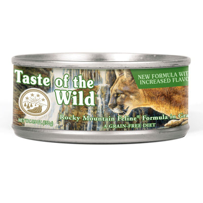 Taste Of The Wild Rocky Mountain Feline 85g tin - My Cat and Co.